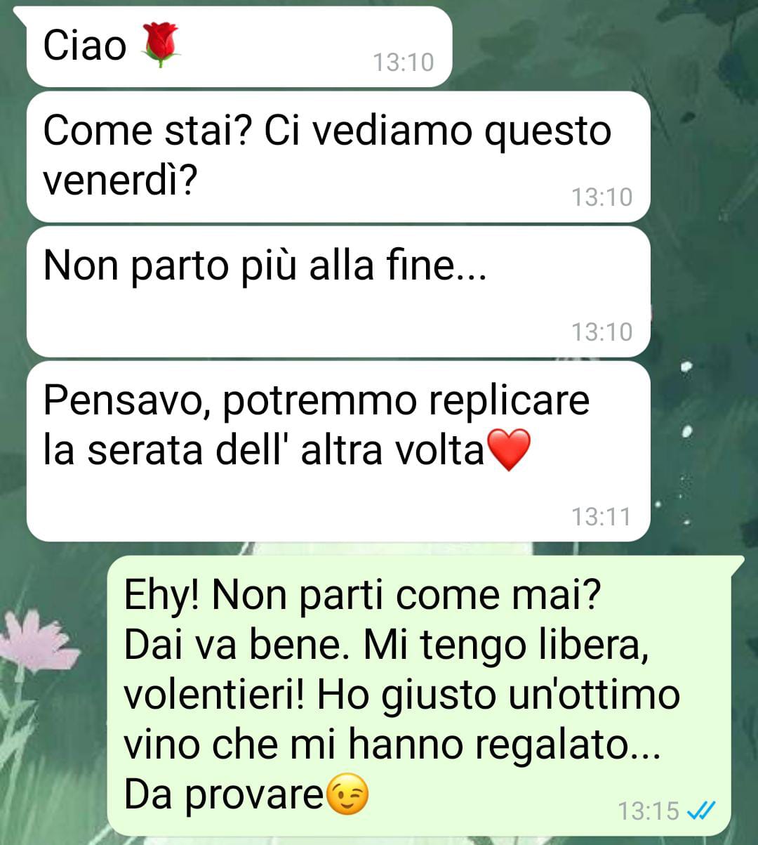 Una strana richiesta