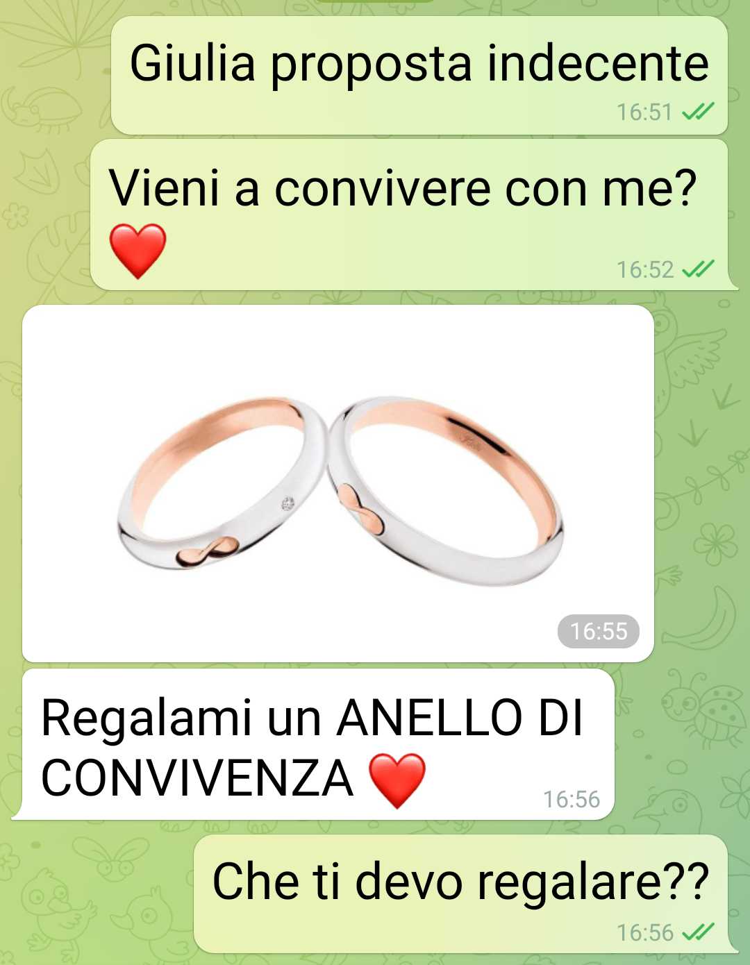 L’anello di convivenza