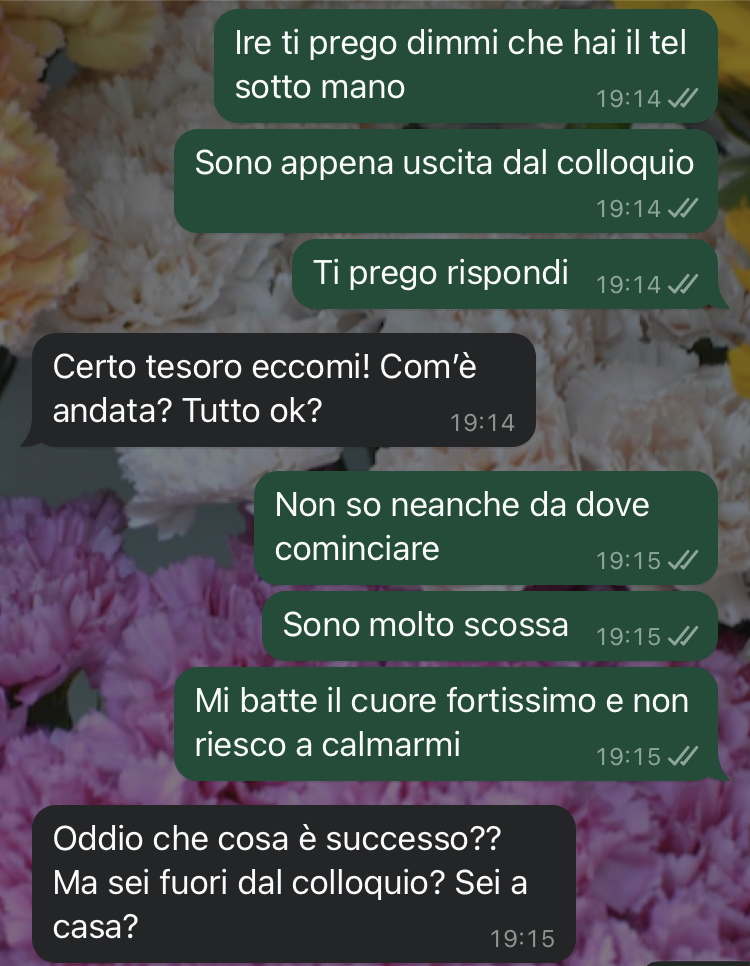 Il colloquio di lavoro