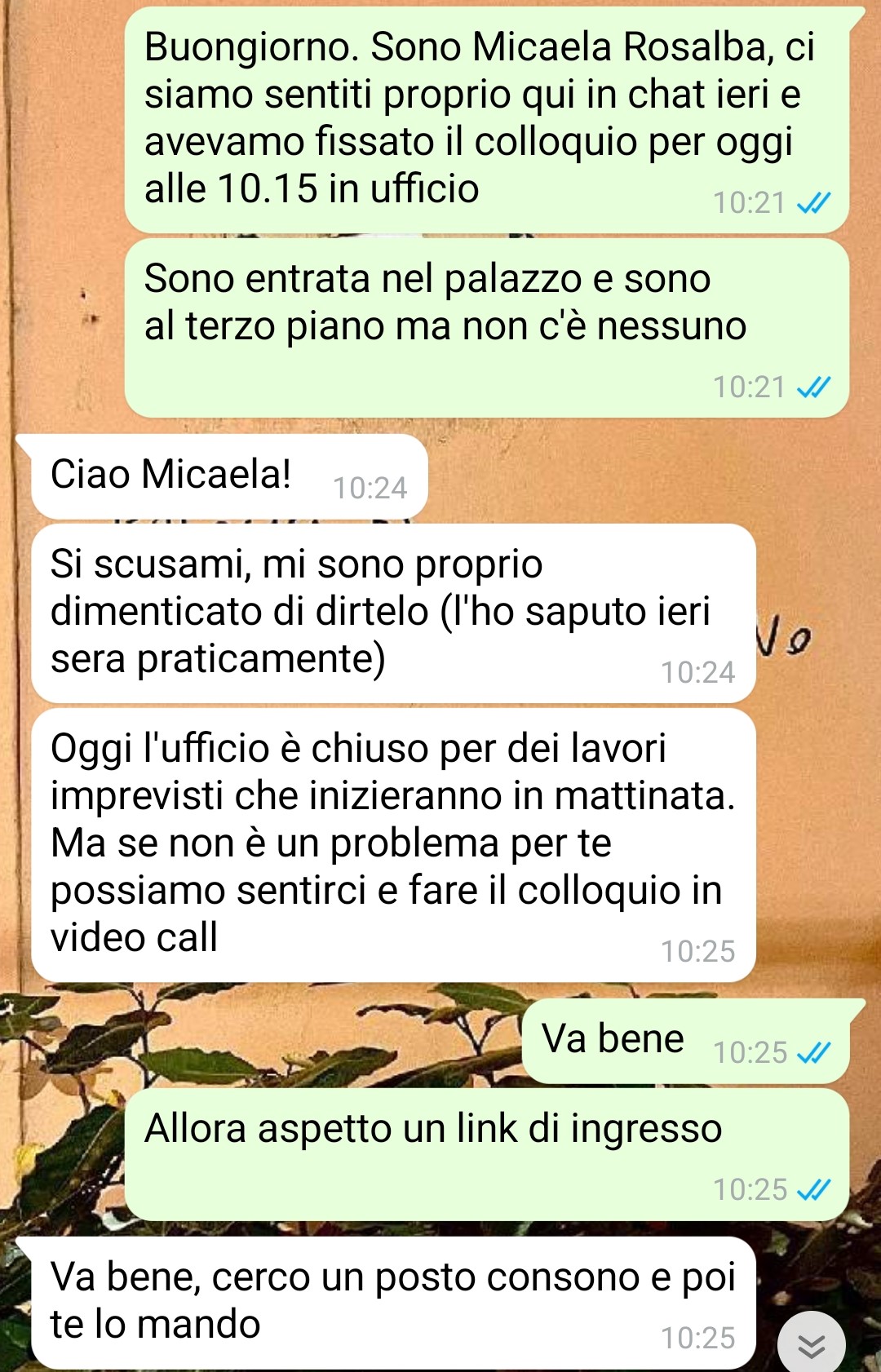 Il peggior colloquio della mia vita