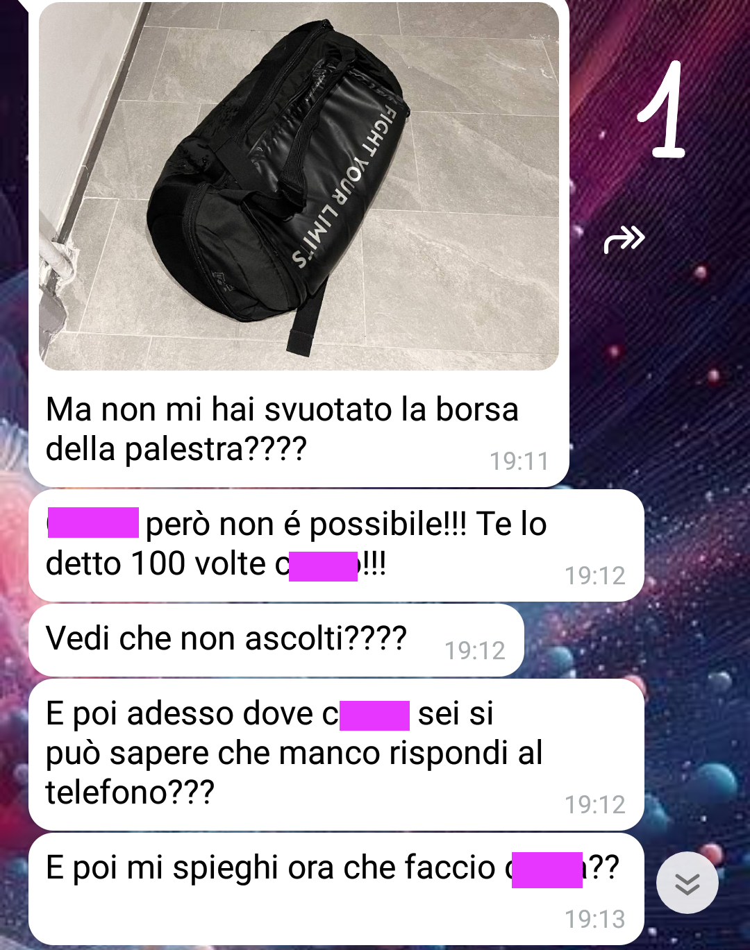 La borsa della palestra