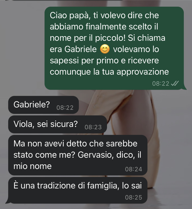 Il nome sbagliato