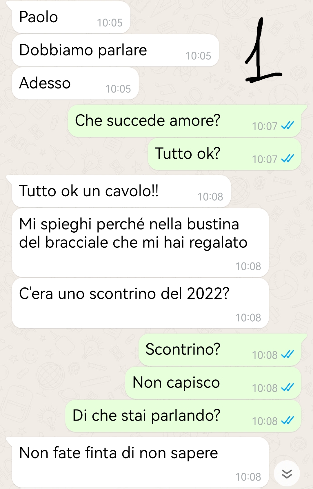 Una relazione esagerata