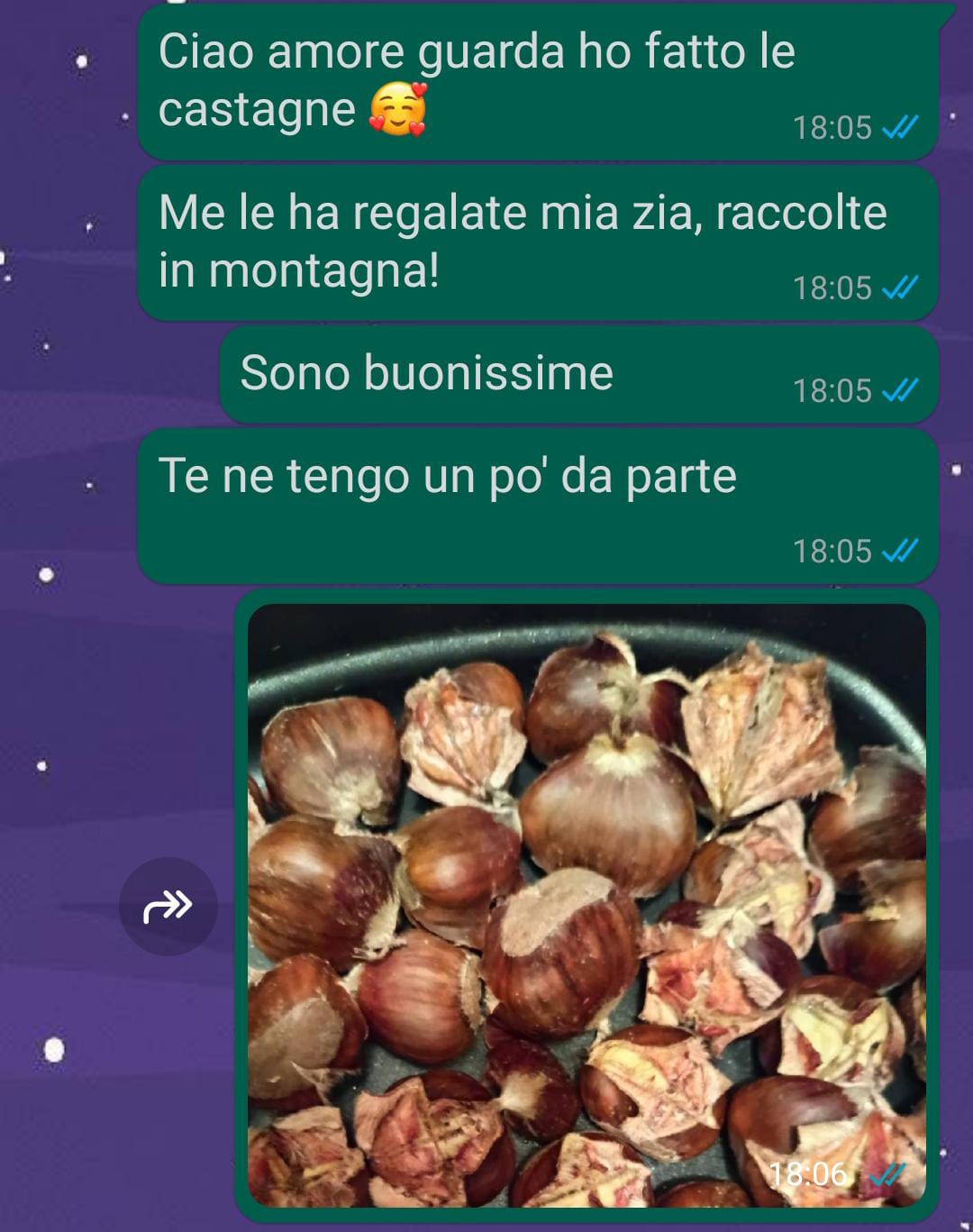 Preso in castagna