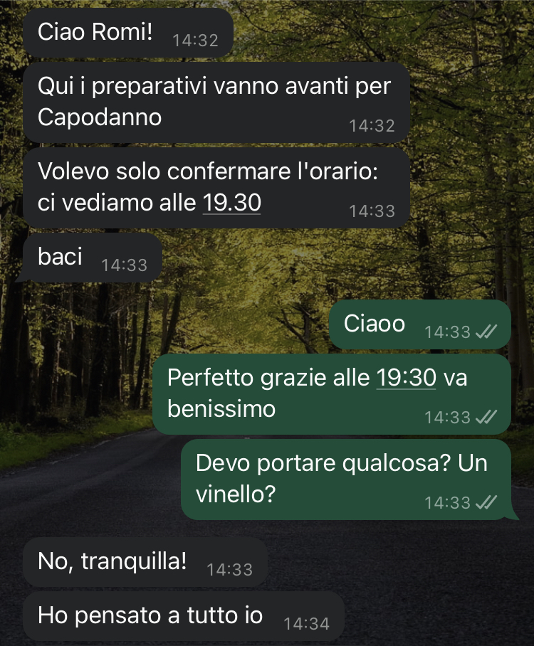 Business a Capodanno