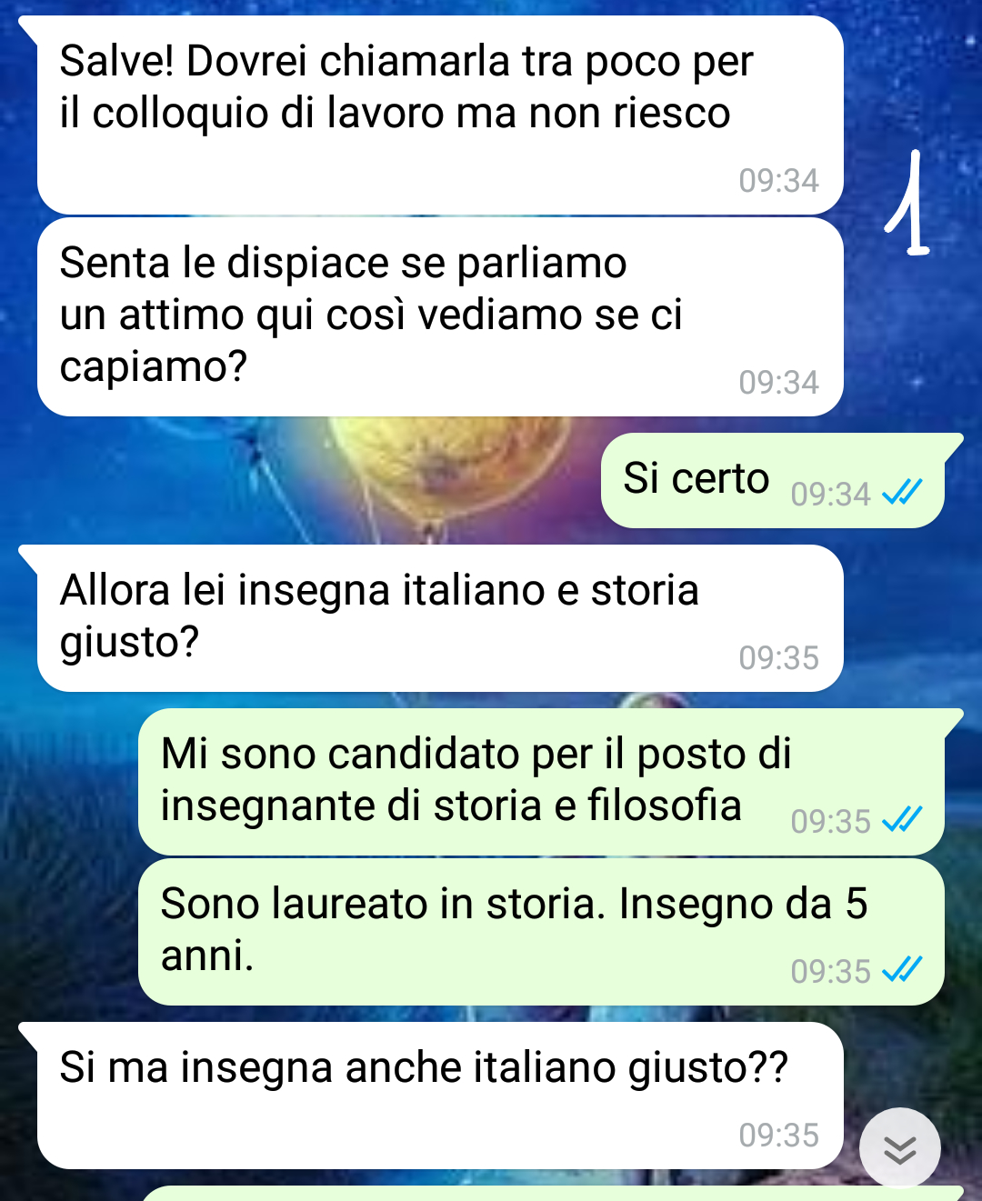 Insegnare qualcosa che non sai