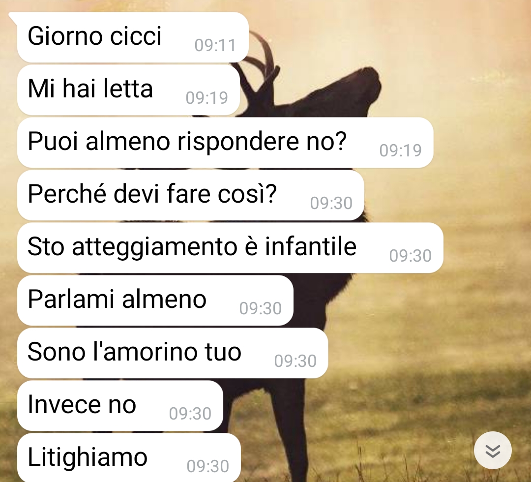 Un problema di fiducia