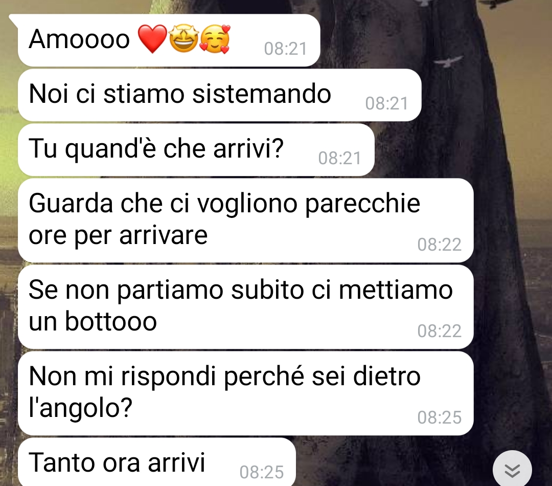 Il viaggio di gruppo della discordia