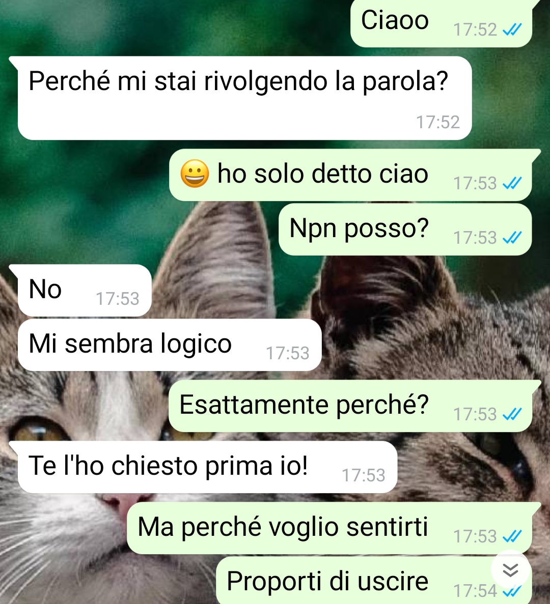 Una relazione a senso unico