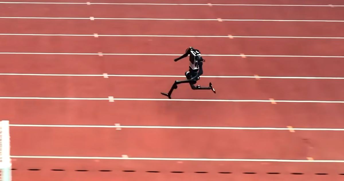 I robot umanoidi cinesi ora sono veloci quanto Usain Bolt