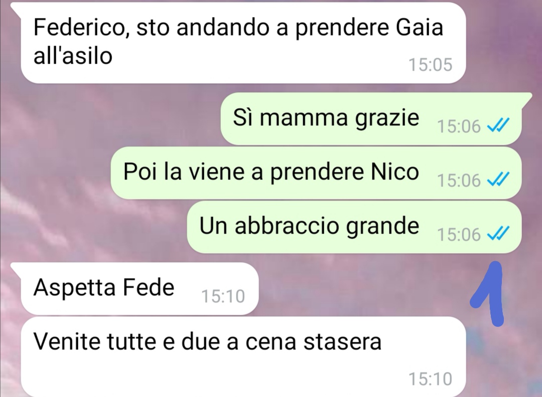 Una nonna preoccupata