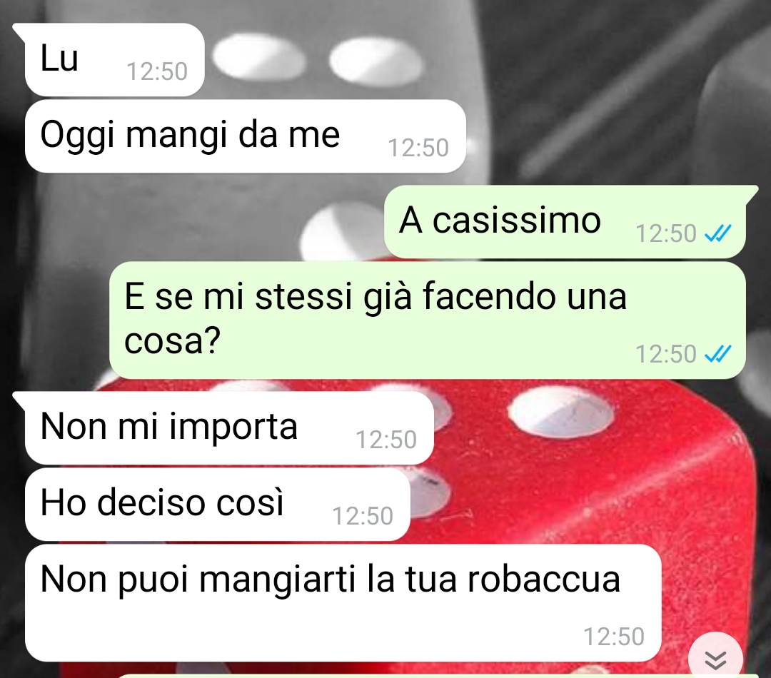 Un pranzo sospetto