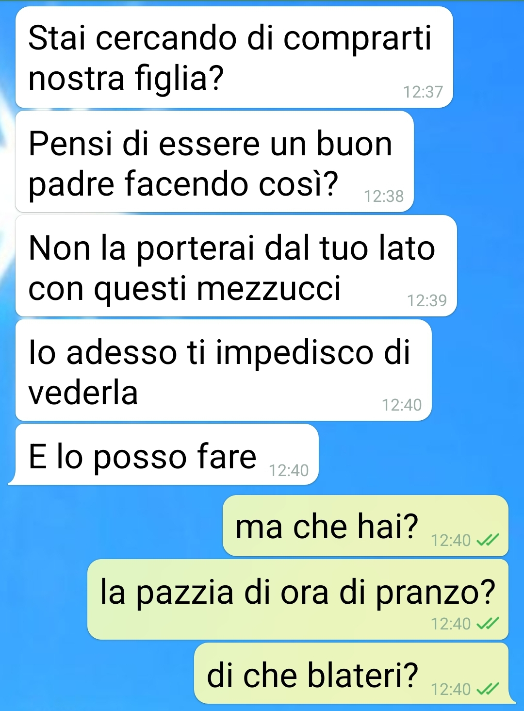 I soldi della figlia