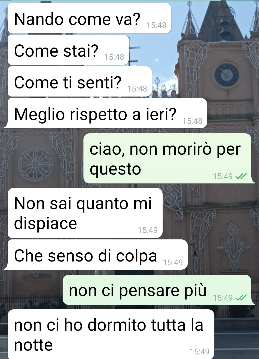 La scusa per provarci