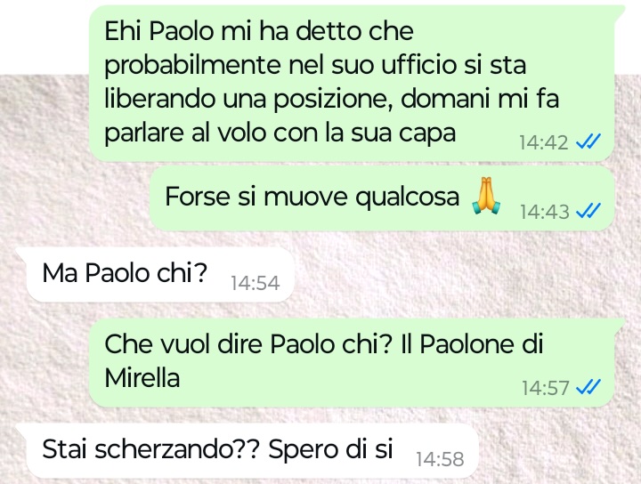 Il colloquio