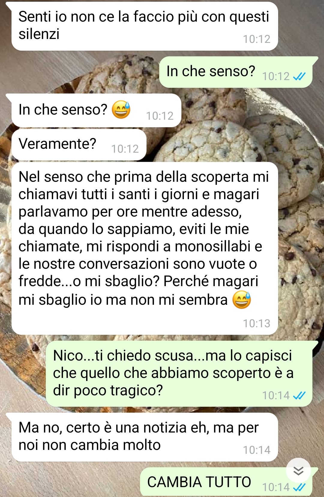 La notizia sconvolgente