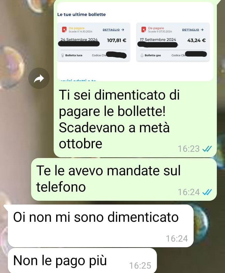 Una convivenza separata