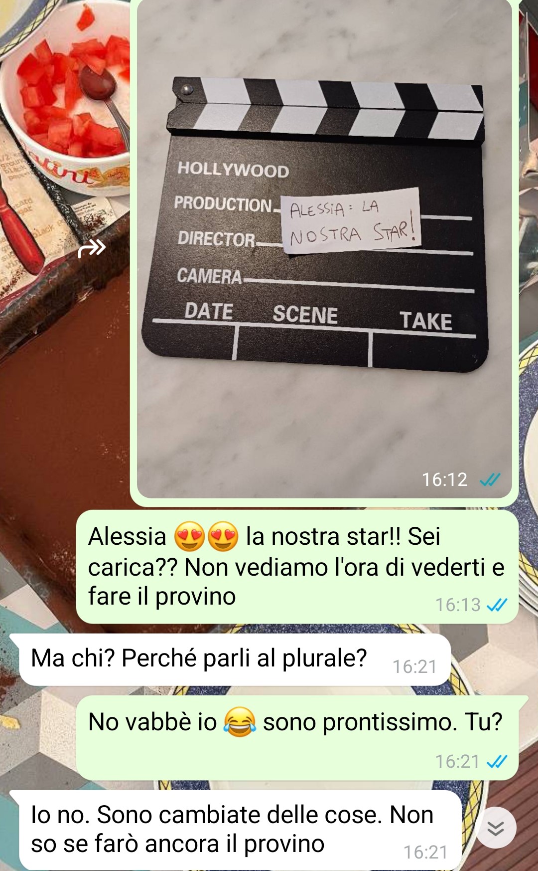 Il provino di Alessia