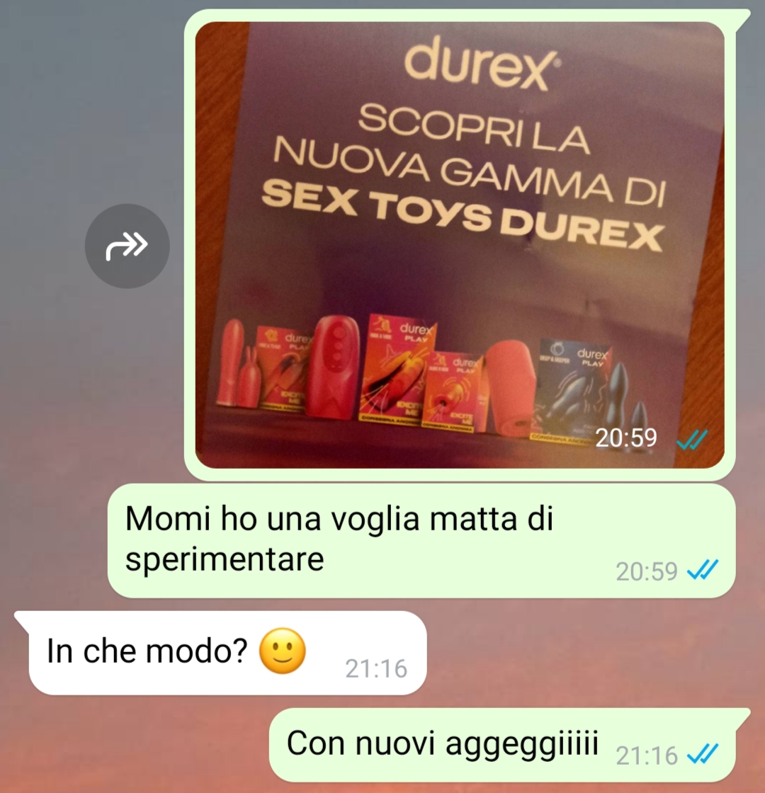 Voglia di sperimentare