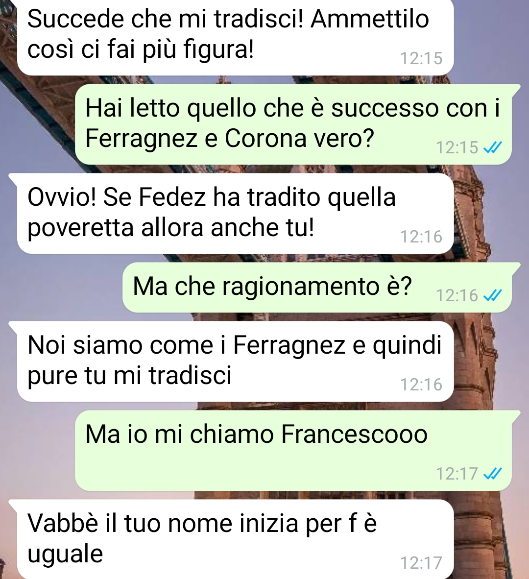 I Ferragnez di seconda mano