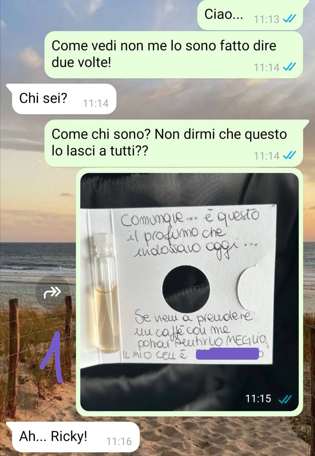 Il tuo profumo
