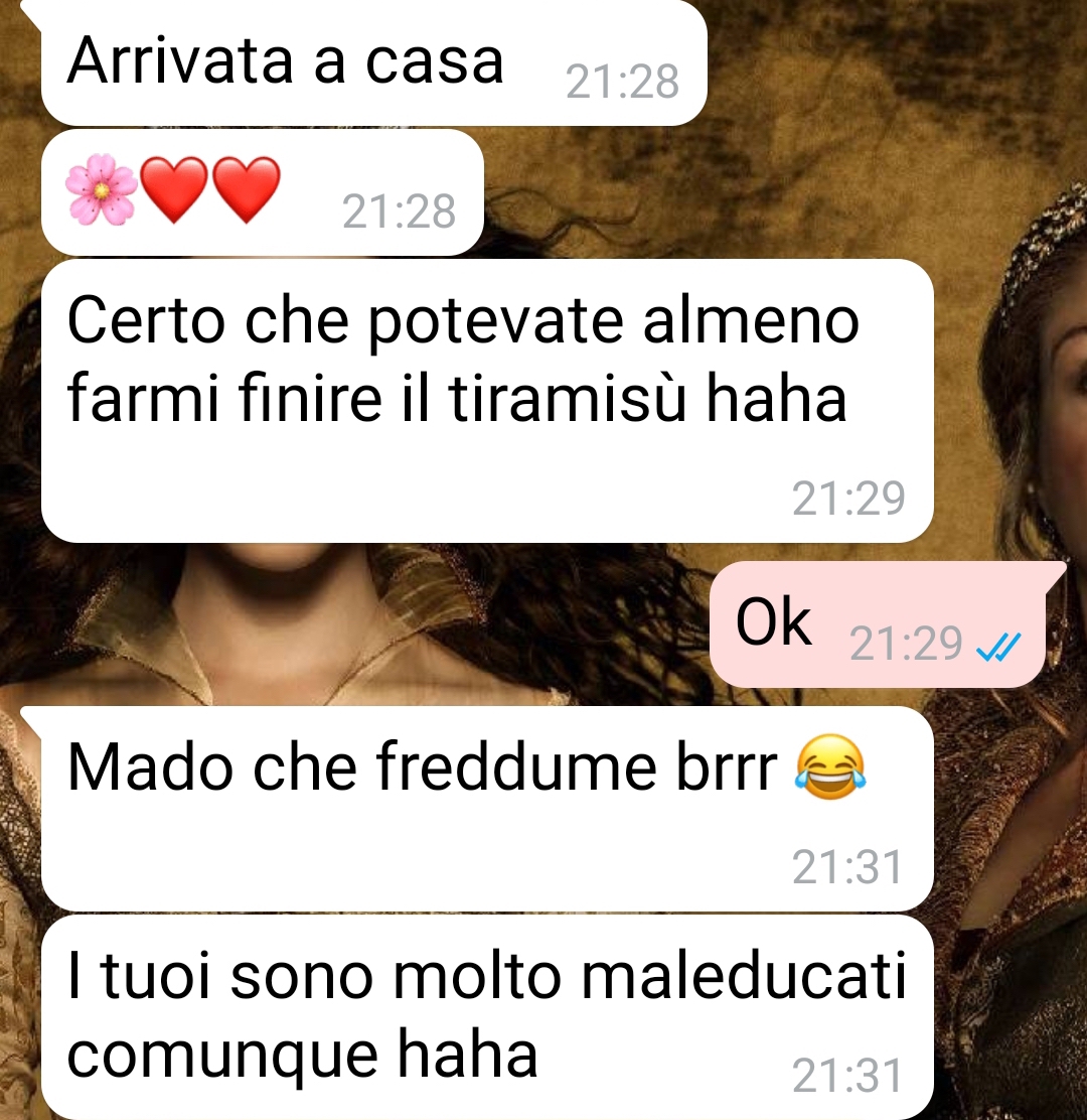 Lo sfogo della Patty