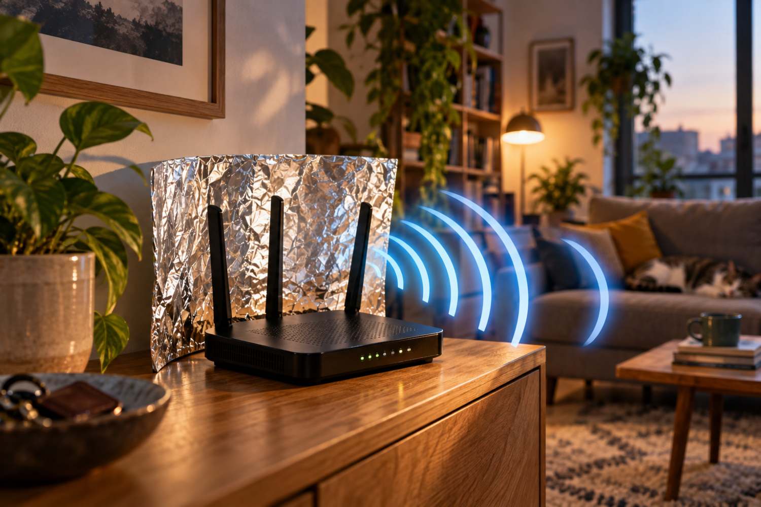 Il trucco del foglio di alluminio “magico” dietro al router funziona davvero o è una bufala?