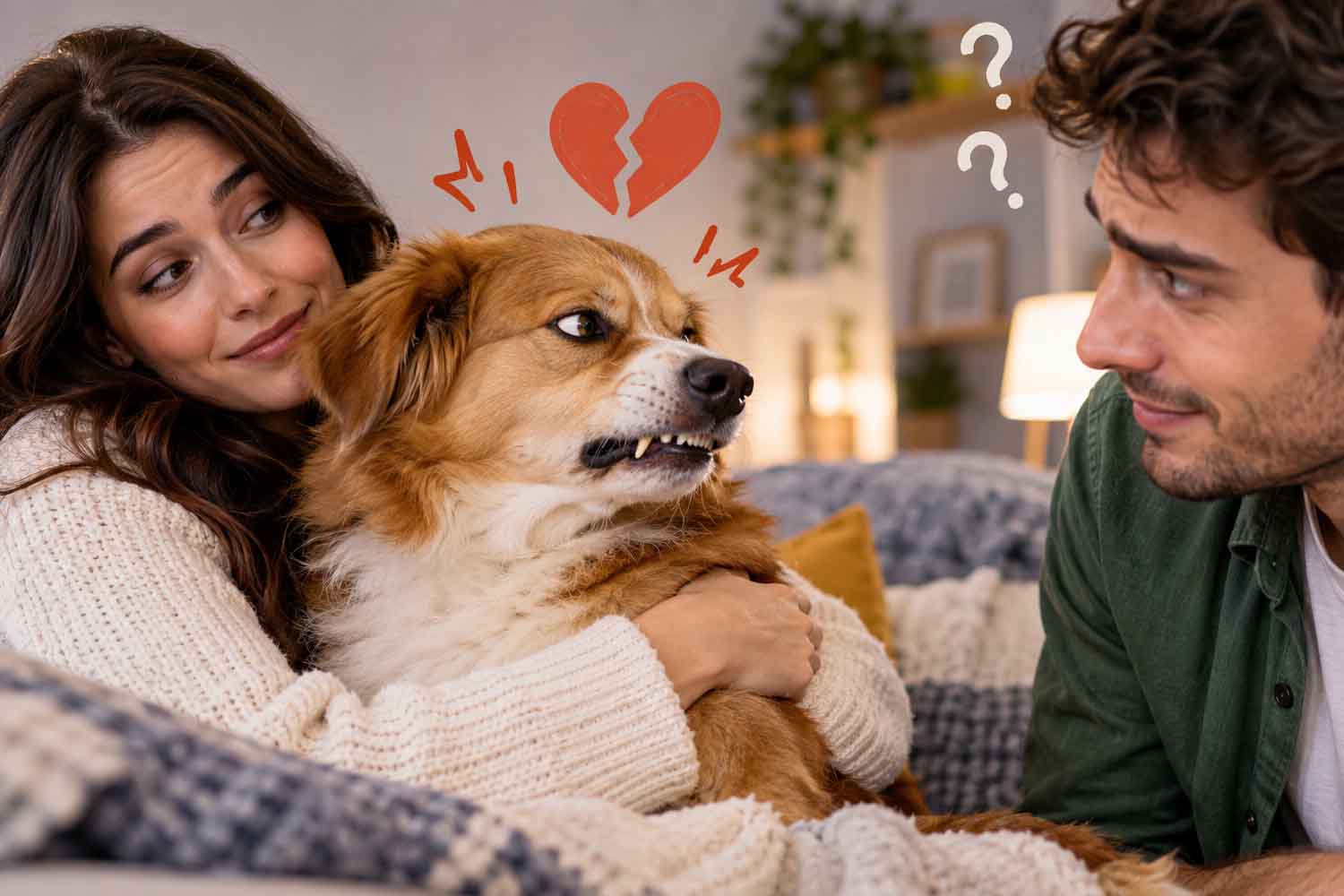Il cane non approva il nuovo partner? Per molti proprietari potrebbe diventare un problema serio