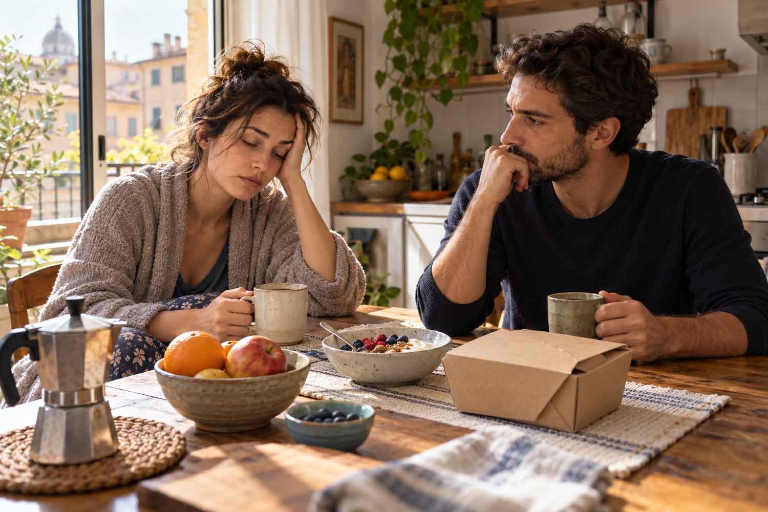 Dormi bene, ma il tuo partner no? Uno studio ha trovato un legame con ciò che mangi