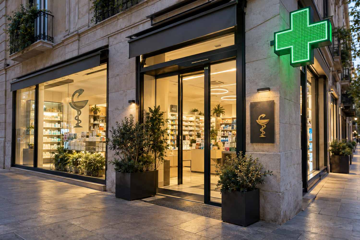Perché le farmacie hanno come simbolo il serpente e la croce verde