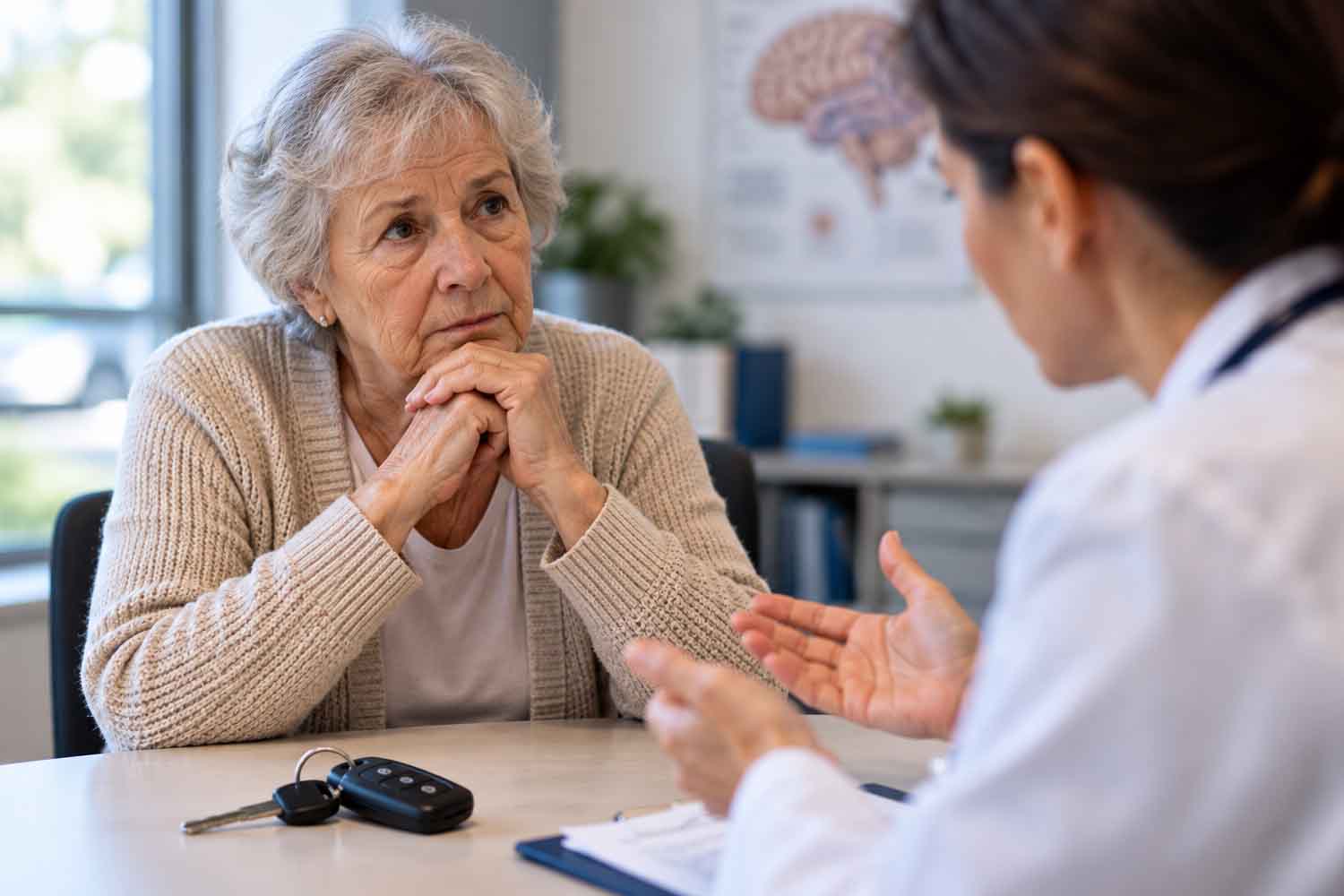“Dimmelo chiaramente”: cosa chiedono i pazienti ai medici quando arriva il momento di smettere di guidare