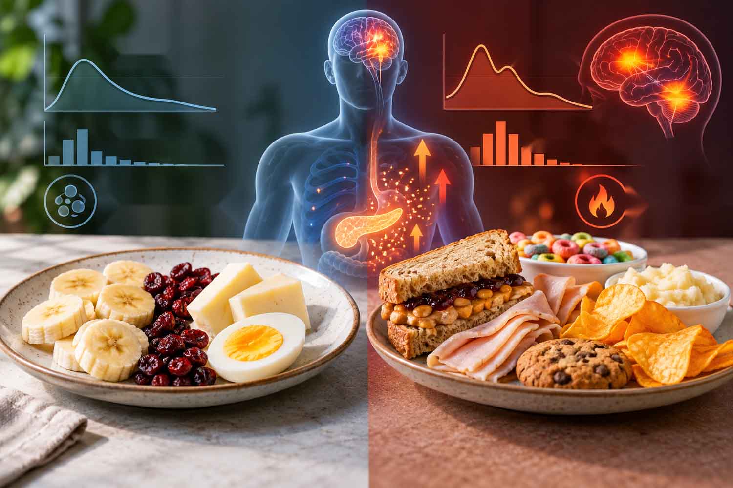 Stesse calorie, risposta diversa: cosa succede dopo un pasto ultraprocessato