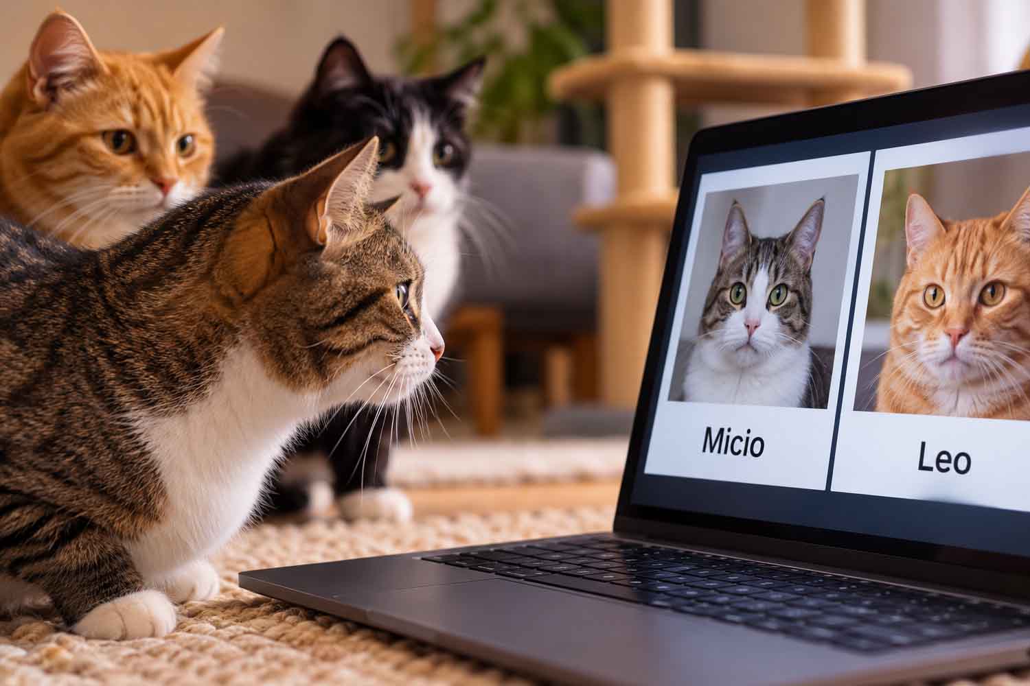 I gatti associano i nomi ai volti degli altri gatti di casa (e forse fanno lo stesso con noi)