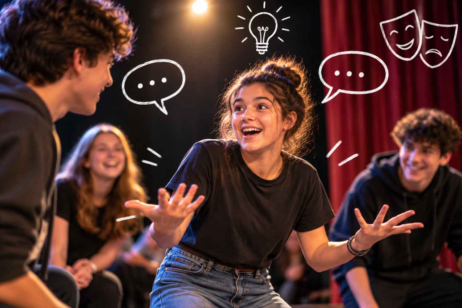 Il teatro d’improvvisazione può aiutare gli adolescenti ansiosi: cosa è successo dopo nove settimane